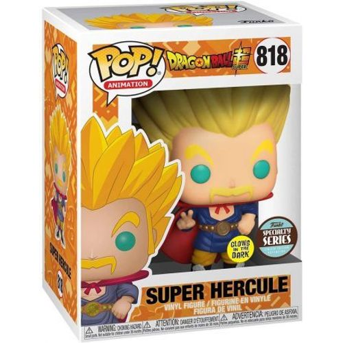 Figurine Funko Pop - Super Saiyan Hercule (Glow) - Dragon Ball Super - Pop Animation - Fu48280