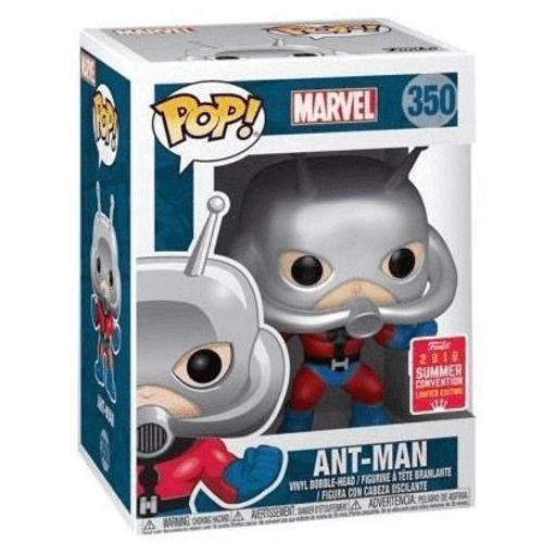 Funko Pop! Marvel Ant-Man Exclusive Sdcc 2018 Vinyl Figure + Pop Protector