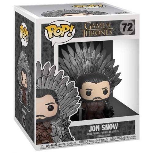 Figurine Game Of Thrones - Jon Snow On Iron Throne Oversized 15cm