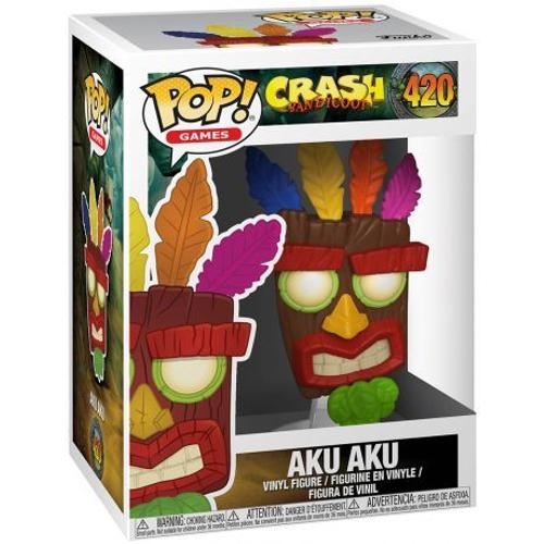 Crash Bandicoot Pop! Games Vinyl Figurine Aku Aku 9 Cm