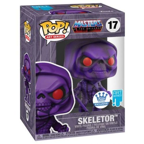 Figurine Funko Pop - Les Maîtres De L'univers N°17 - Skeletor Art Series (51215)