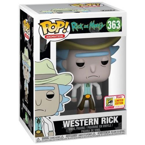 Figurine Rick & Morty - Rick Western Summer 2018 Exclu Pop 10cm