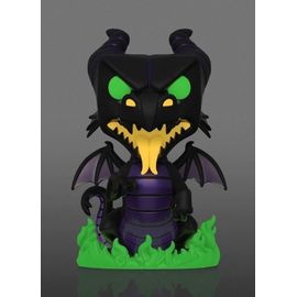 Figurine Funko Pop - La Belle Au Bois Dormant [Disney] - Maléfique En Dragon - 25 Cm Glow In The Dark (58172)