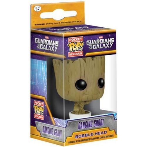 Funko - Porte Clé Guardians Of The Galaxy - Dancing Groot Pocket Pop 4cm - 0849803067151