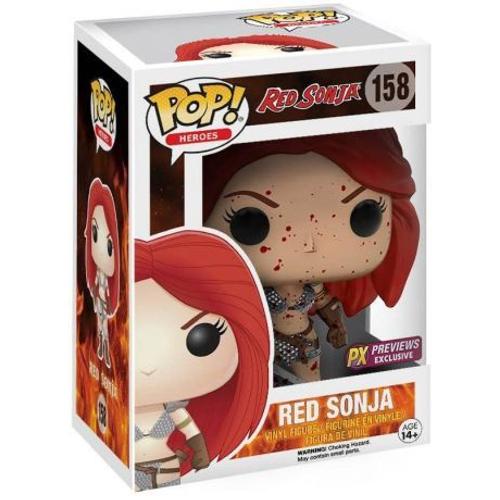 Figurine Pop - Conan Le Barbare - Red Sonja Bloody - Funko Pop N°158