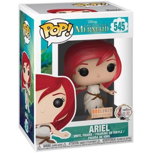 Figurine Funko Pop - La Petite Sirène [Disney] N°545 - Ariel Enroulée D'un Morceau De Voile (38752)