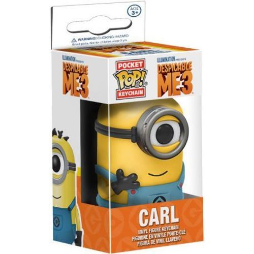 Porte-Clé Funko Pocket Pop! Moi, Moche Et Méchant 3 : Carl Minion