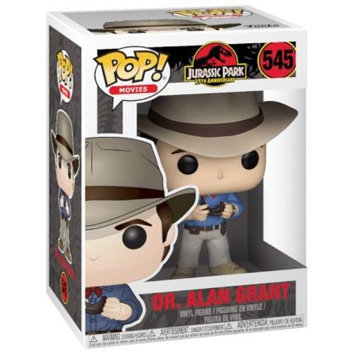 Figurine Pop - Jurassic Park - Dr Alan Grant - Funko Pop