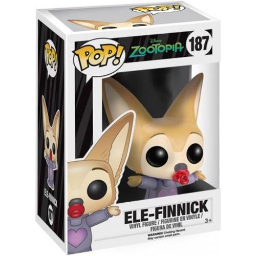 Figurine Pop - Zootopie - Ele-Finnick - Funko Pop N°187
