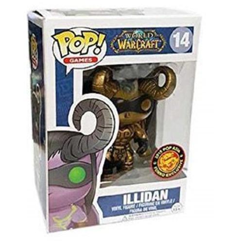Figurine Funko Pop - World Of Warcraft N°14 - Illidan Stormrage - Gold (07156)