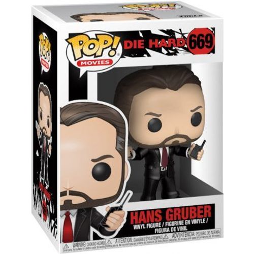 Piège De Cristal Pop! Movies Vinyl Figurine Hans Gruber 9 Cm