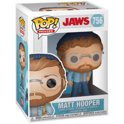 Les Dents De La Mer Figurine Pop! Movies Vinyl Matt Hooper 9 Cm