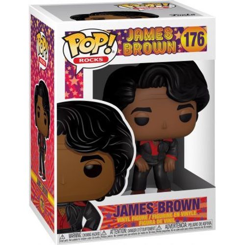 James Brown Pop! Rocks Vinyl Figurine James Brown 9 Cm