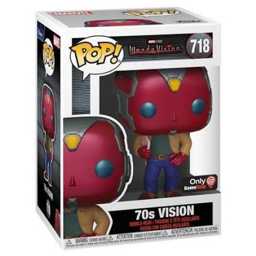 Figurine Funko Pop - Wandavision [Marvel] N°718 - 70s Vision (52047)