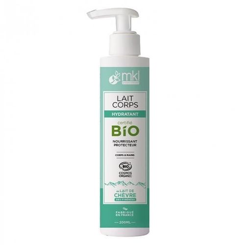 Soin Pour Le Corps - Mkl Green Nature - Lait De Chèvre - 200ml - Bio - Sans Parabène 