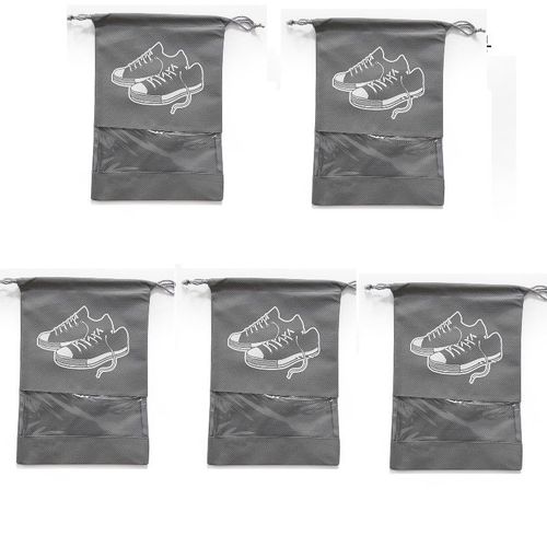 Sac Chaussures Voyage Inf Organisateur De Chaussure De Voyage 5-Pack Gris