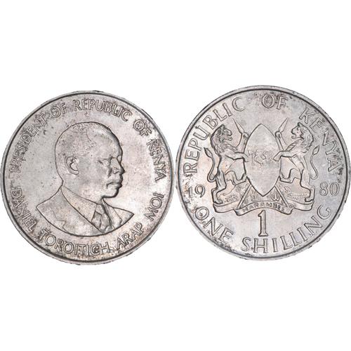 Kenya - 1980 - 1 One Shilling - Arap Moi - A102