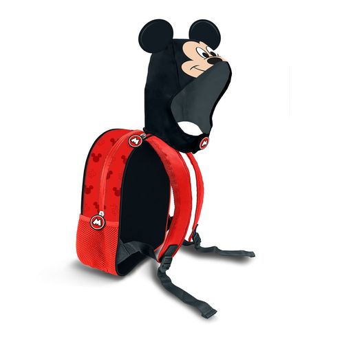 Sac à dos à Capuche Hood - Disney Mickey Mouse Clever - Noir - Taille Unique