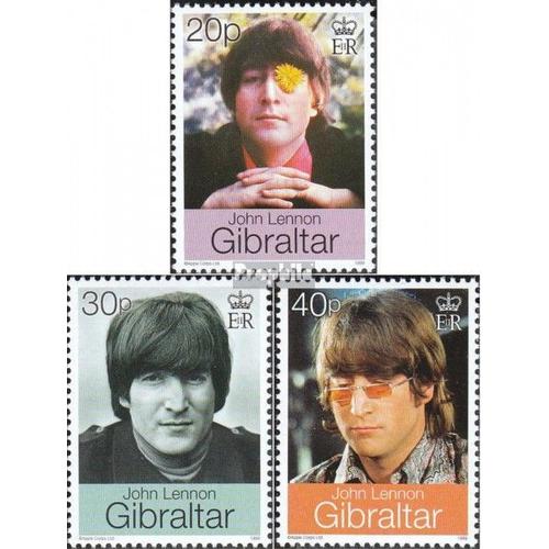 Gibraltar 875-877 (Édition Complète) Neuf 1999 Mariage