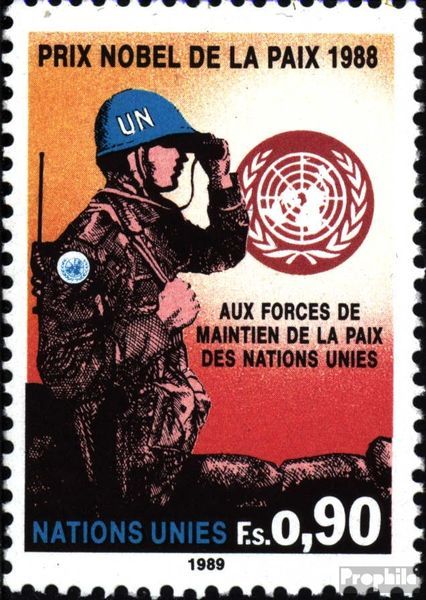 Nations Unies - Genève 175 (Complète.Edition.) Oblitéré 1989 De Maintien De La Paix