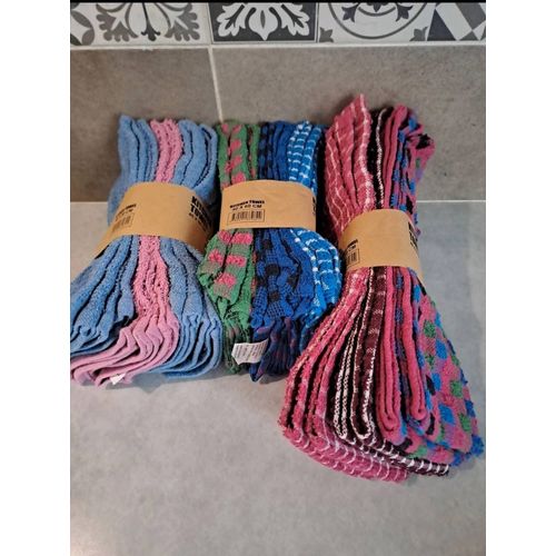 Lot De 18 Serviettes De Cuisine
