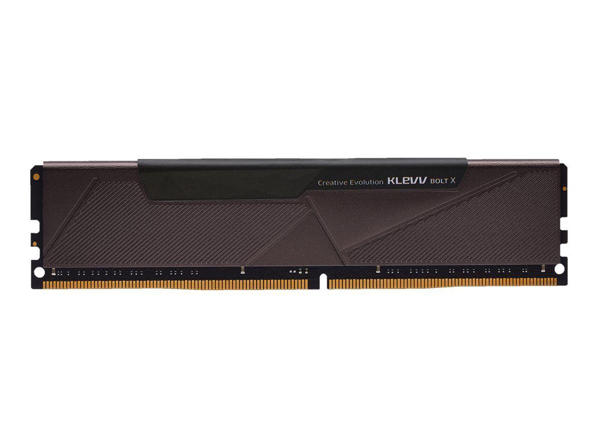 Barrette mémoire RAM DDR4 16Go Klevv Bolt X 3200Mhz (Noir) à prix bas