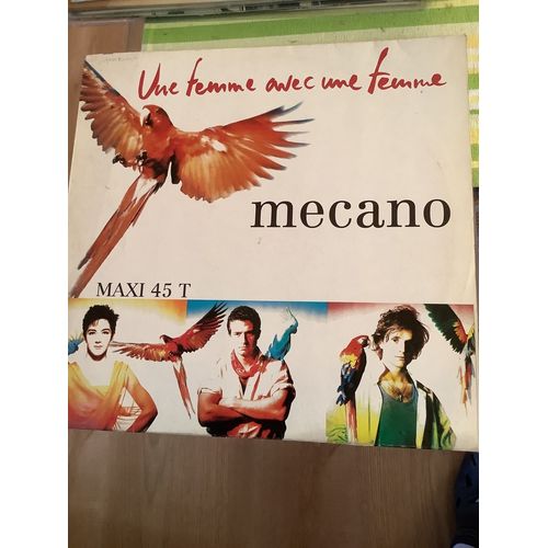 Mecano Une Femme Avec Une Femme Maxi 45t