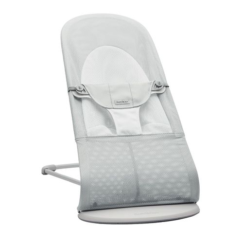 Transat Bébé Balance Soft Argent-Blanc - Babybjörn