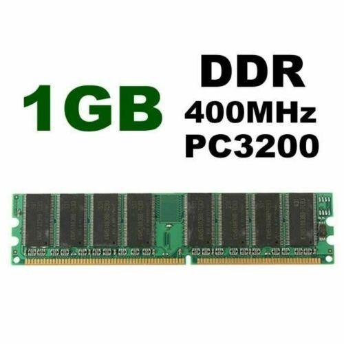 Barrette mémoire DDR - 1 Go - DIMM 184 broches - 400 MHz / PC3200 - non ECC