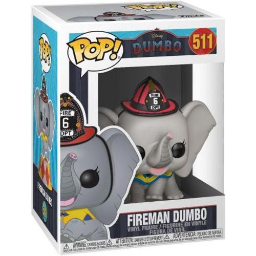 Figurine Disney Dumbo Live - Dumbo Fireman Pop 10cm