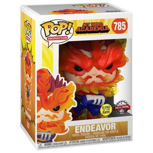 Figurine Funko Pop - My Hero Academia N°785 - Endeavor - Brillant Dans Le Noir (49672)