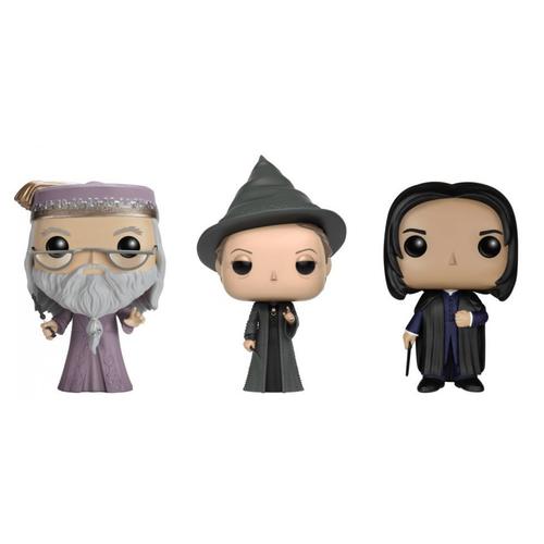 Figurine POP - Harry Potter - Pack Albus Dumbledore, Minerva