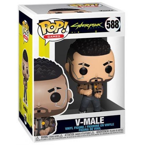 Cyberpunk 2077 - Bobble Head Pop N° 588 - V-Male