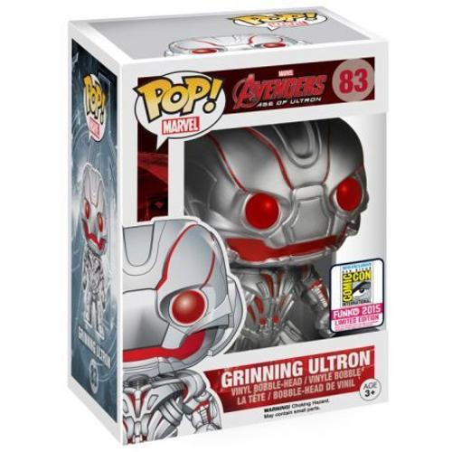 Funko Pop Marvel 83 Avengers Age Of Ultron Grinning Ultron (2015 Sdcc Exclusive)