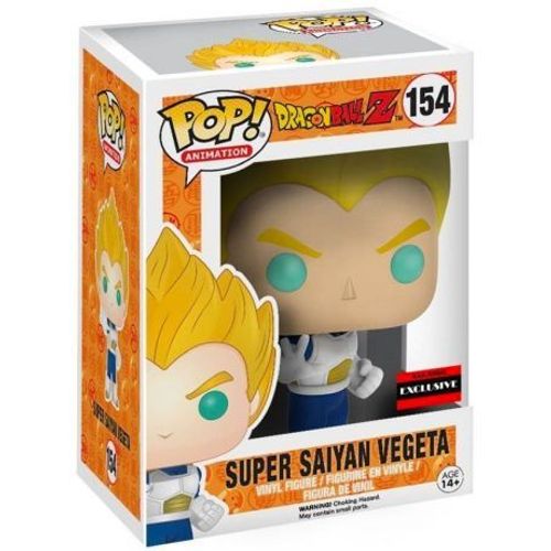 Figurine Funko Pop - Dragon Ball N°154 - Super Saiyan Vegeta (Dbz)