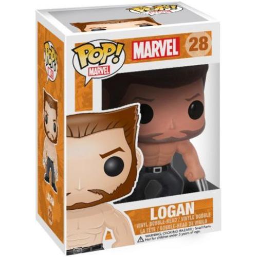 Figurine Pop - Marvel X-Men - Wolverine Logan - Funko Pop N°28
