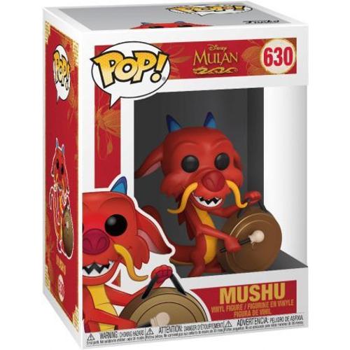 Figurine Disney Mulan - Mushu With Gong 10cm