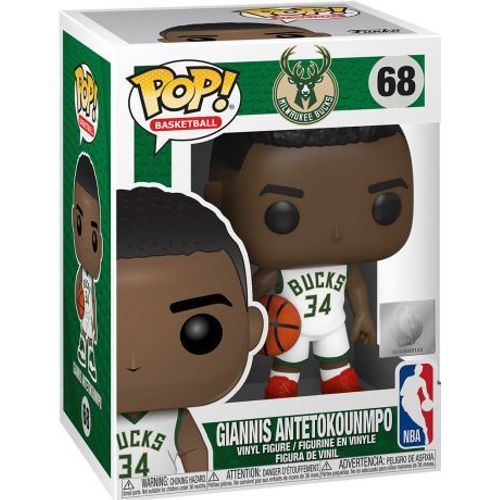 Nba - Milwaukee Bucks - Bobble Head Pop N° 68 - Giannis Antetokounmpo