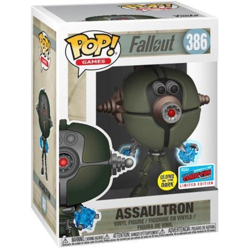 Figurine Funko Pop - Fallout N°386 - Assaultron - Brillant Dans Le Noir (33996)