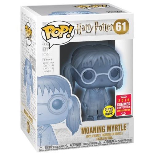 Funko Pop! Harry Potter Moaning Myrtle Sdcc 2018 + Pop Protector