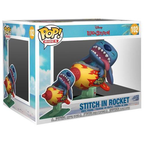 Figurine Funko Pop - Lilo Et Stitch [Disney] N°102 - Stitch En Fusée (55620)