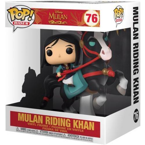 Figurine Disney Mulan - Mulan Riding Khan Pop Rides 15cm