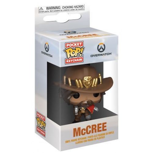 Overwatch - Porte-Clés Pocket Pop! Mccree 4 Cm