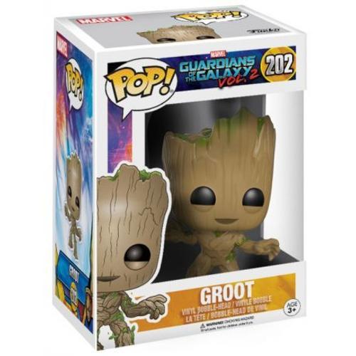 Figurine Pop - Marvel Les Gardiens De La Galaxie - Groot - Funko Pop