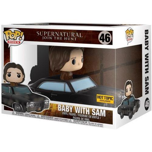 Figurine Funko Pop - Supernatural N°46 - Baby (Chrome) With Sam (Chase) (29236)