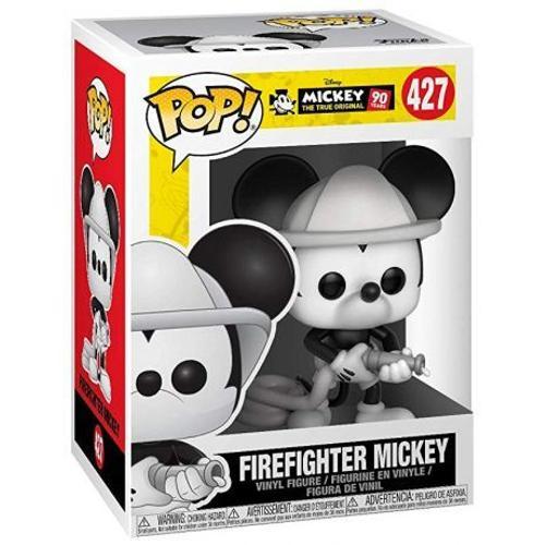 Figurine Pop - Mickey Et Ses Amis - Mickey Pompier (90 Ans) - Funko Pop