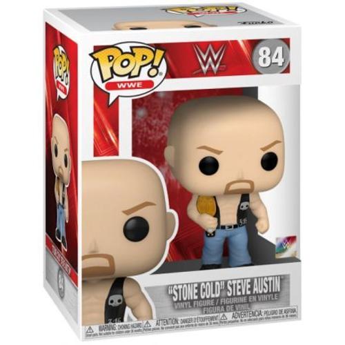 Figurine Funko Pop - Wwe N°84 - Stone Cold Avec Ceinture (49263)