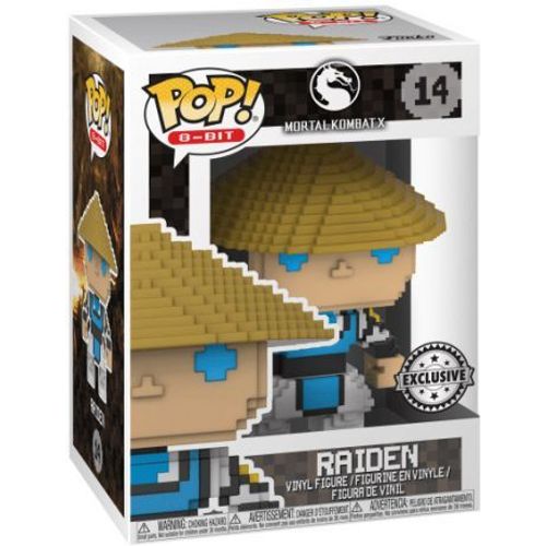 Figurine Pop - Mortal Kombat - Raiden 8-Bit - Funko Pop N°14