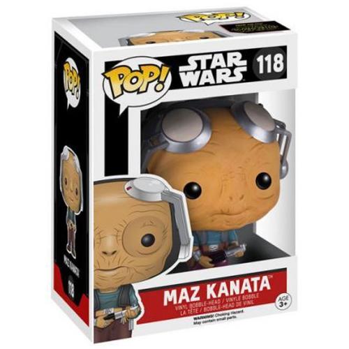 Figurine Pop - Star Wars The Force Awakens - Maz Kanata Out Glasses - Funko Pop