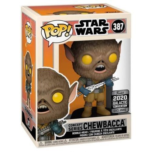 Figurine Funko Pop - Star Wars Concept Series N°387 - Chewbacca (49372)